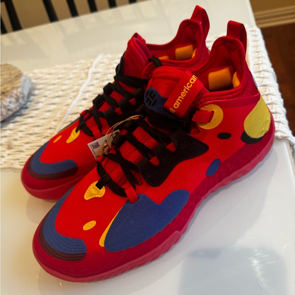 Adidas James Harden x McDonalds men’s high top sneakers